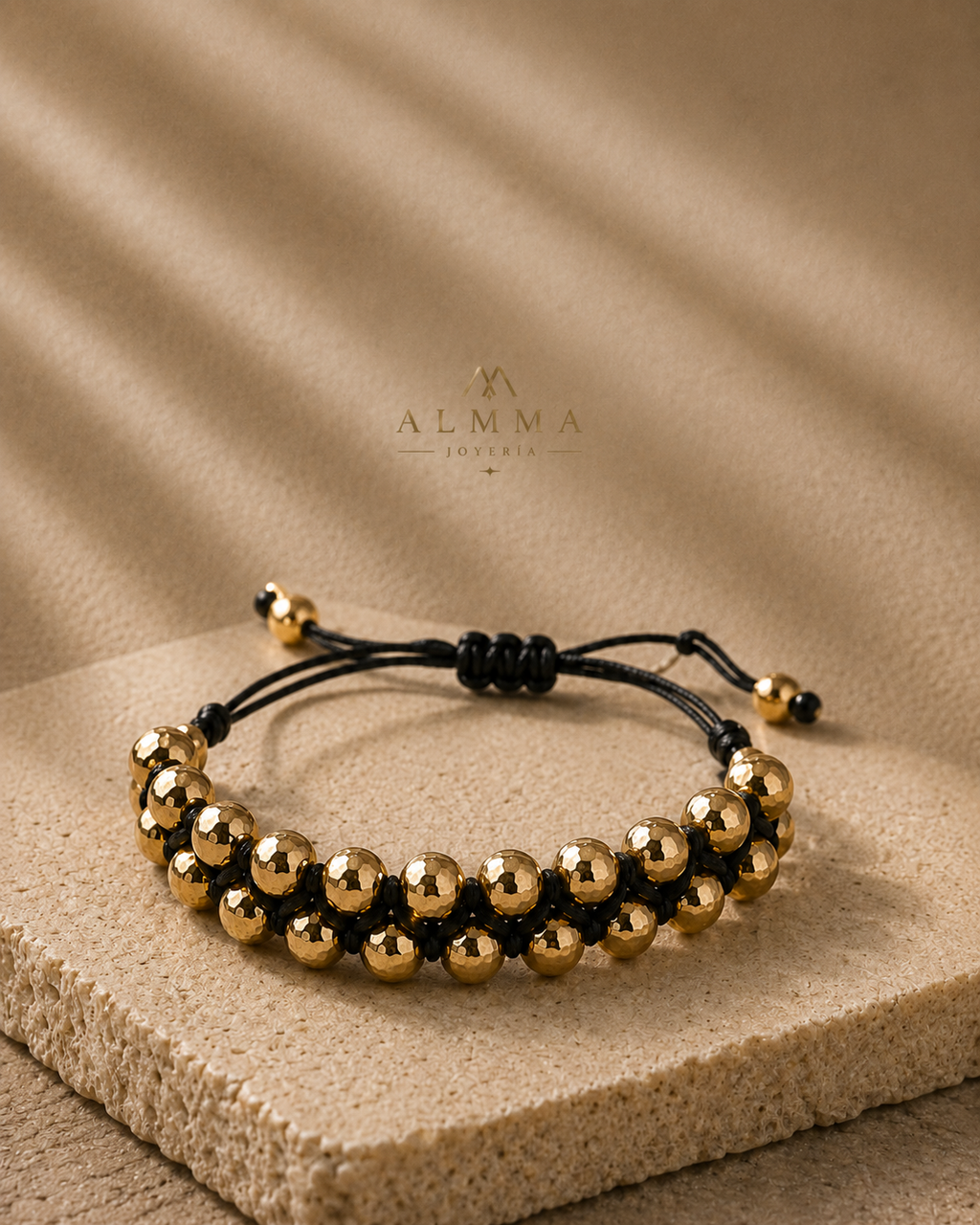 PULSERA ITALIANA DOBLE HOMBRE