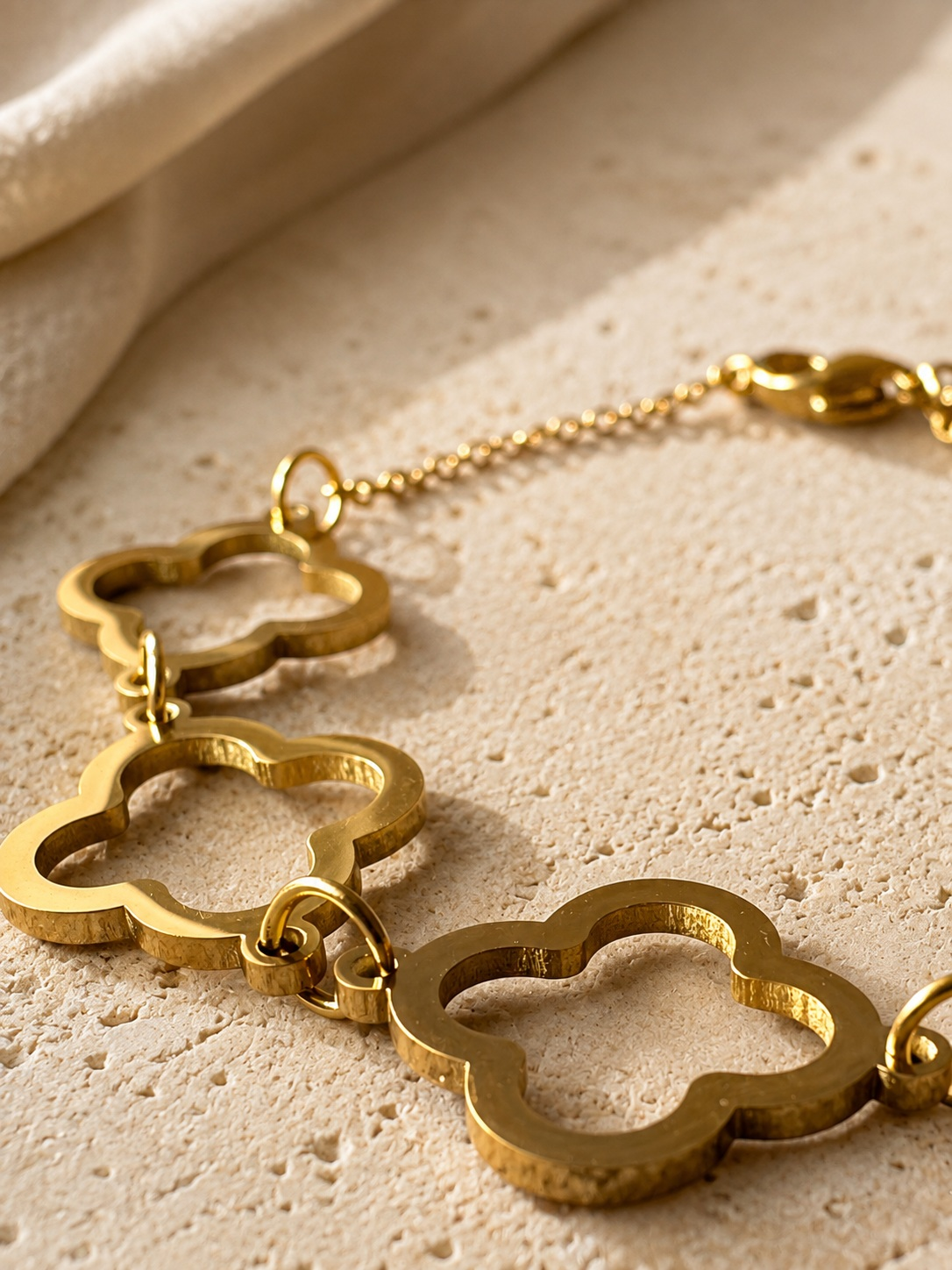 PULSERA TREBOLES MUJER