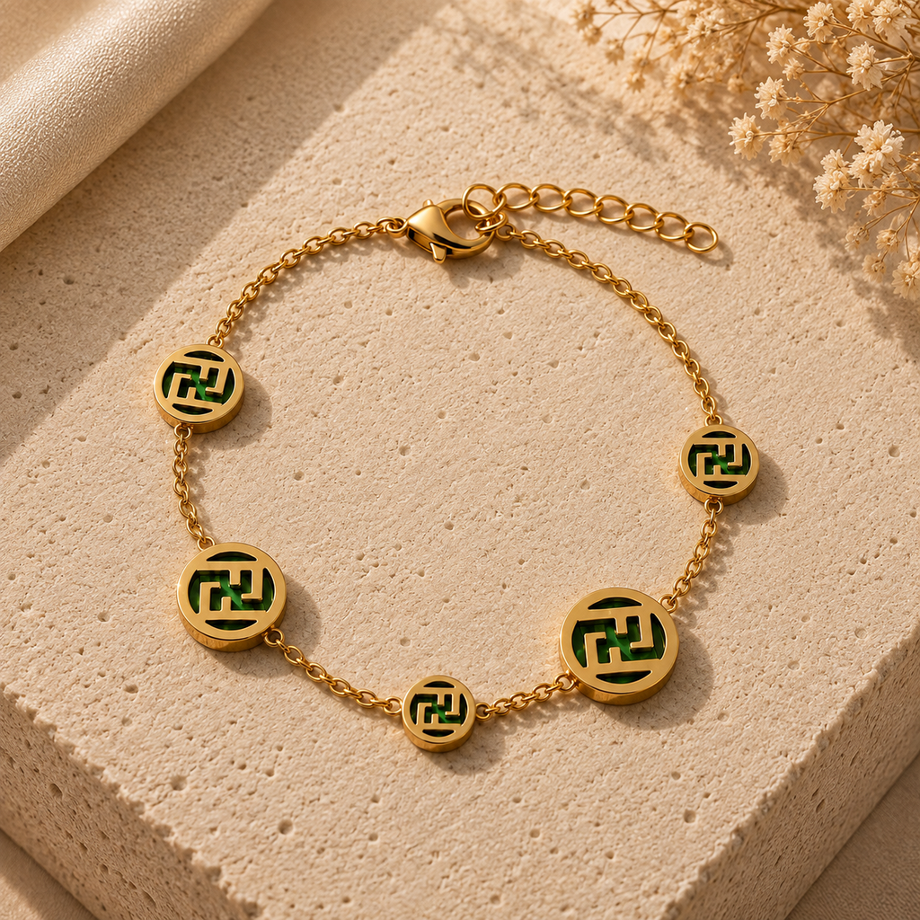 PULSERA FENDI VERDE MUJER